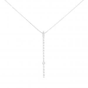 K18WG ダイヤモンド ネックレス 0.20CT