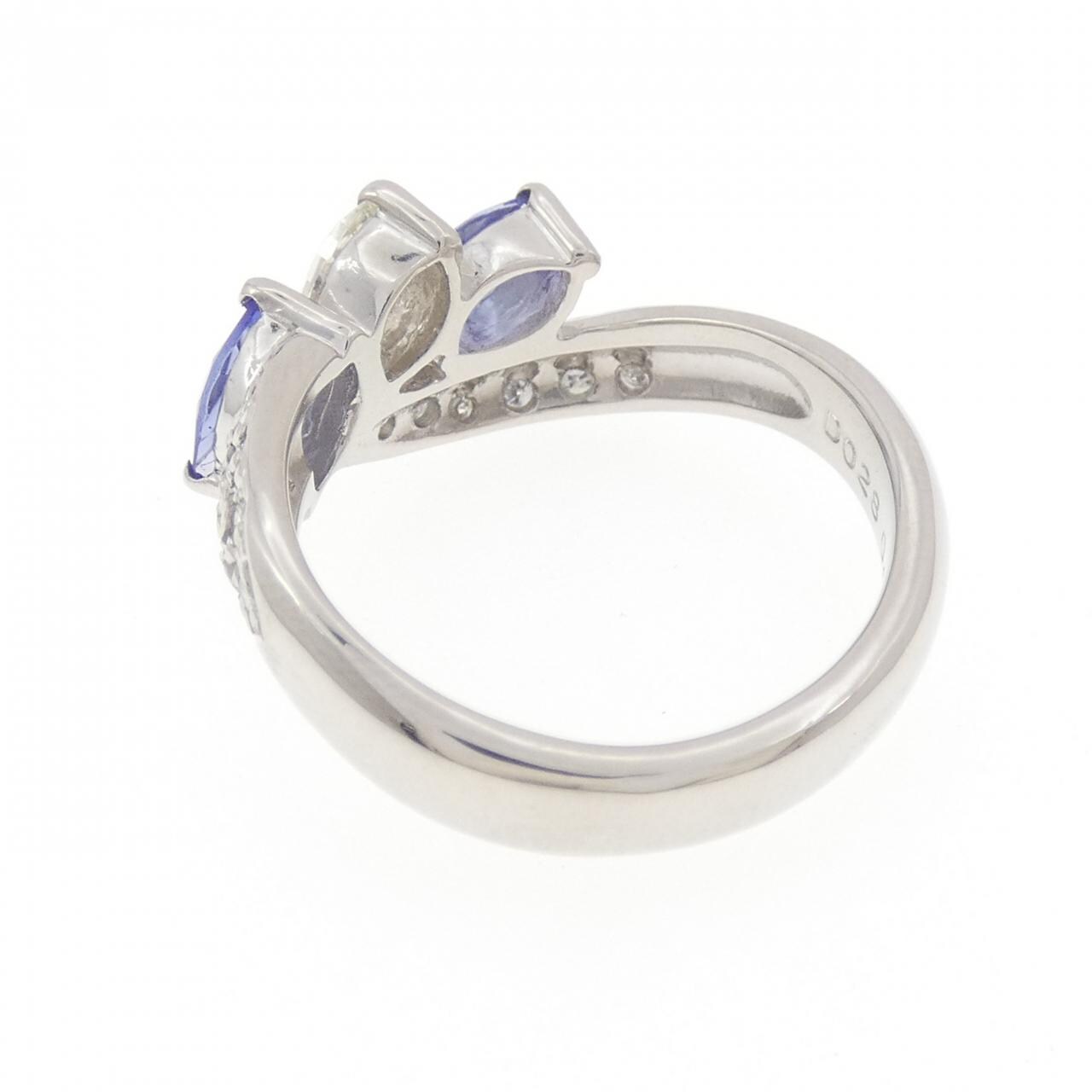 PT900 タンザナイト リング 0.47CT