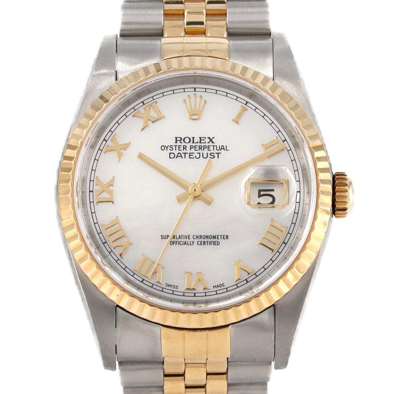 ROLEX Datejust 16233NR SSxYG自動上弦P 編號