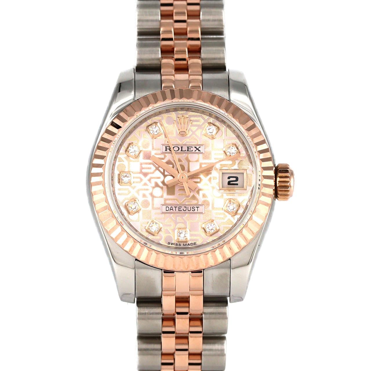 ロレックス デイトジャスト 179171G SSxPG 自動巻 G番