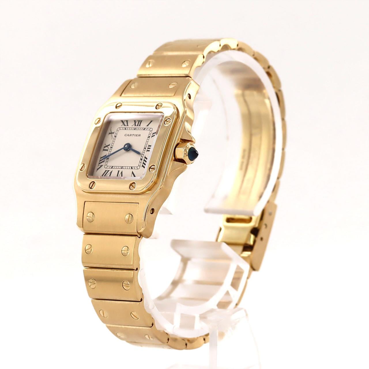 カルティエ サントスガルベSM YG W20010C5 YG クォーツ