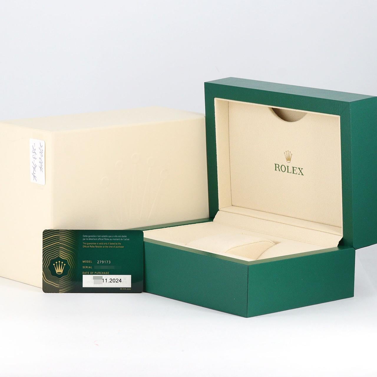 ロレックス デイトジャスト 279173 SSxYG 自動巻 ランダム番