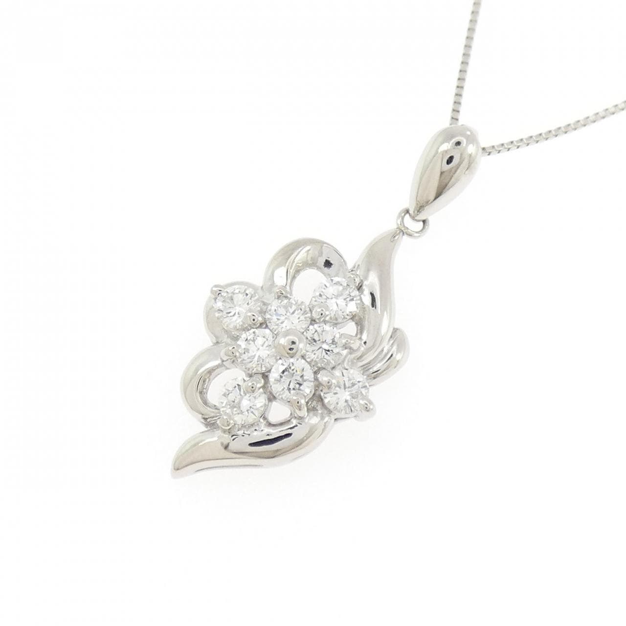 PT900/PT850 ダイヤモンド ネックレス 0.50CT