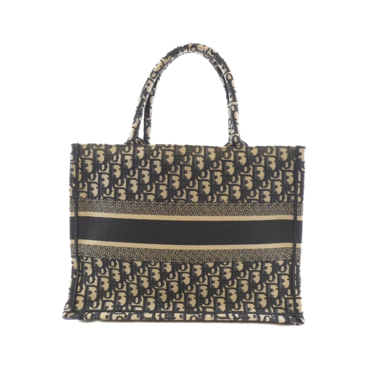 クリスチャンディオール DIOR OBLIQUE ディオール ブック トート ミディアム M1296ZRIW バッグ