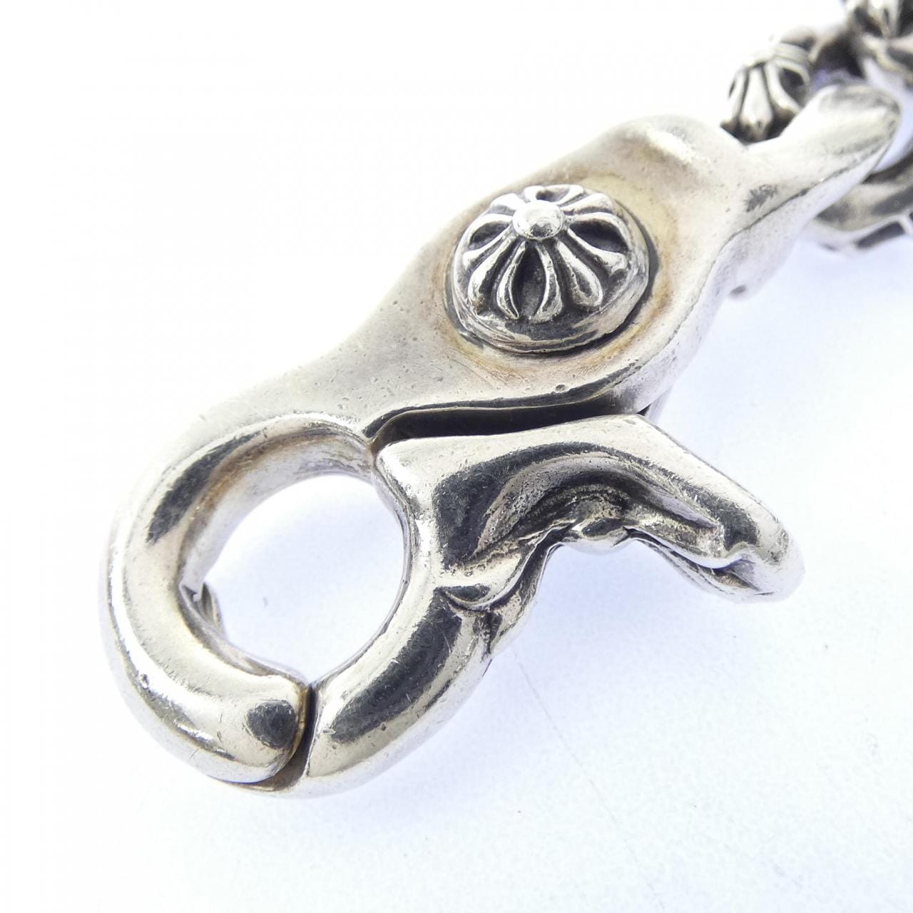 クロムハーツ CHROME HEARTS CLP CHN XTRA FNCY SHT 2L 2357 304 5550 9100 KEY HOLDER