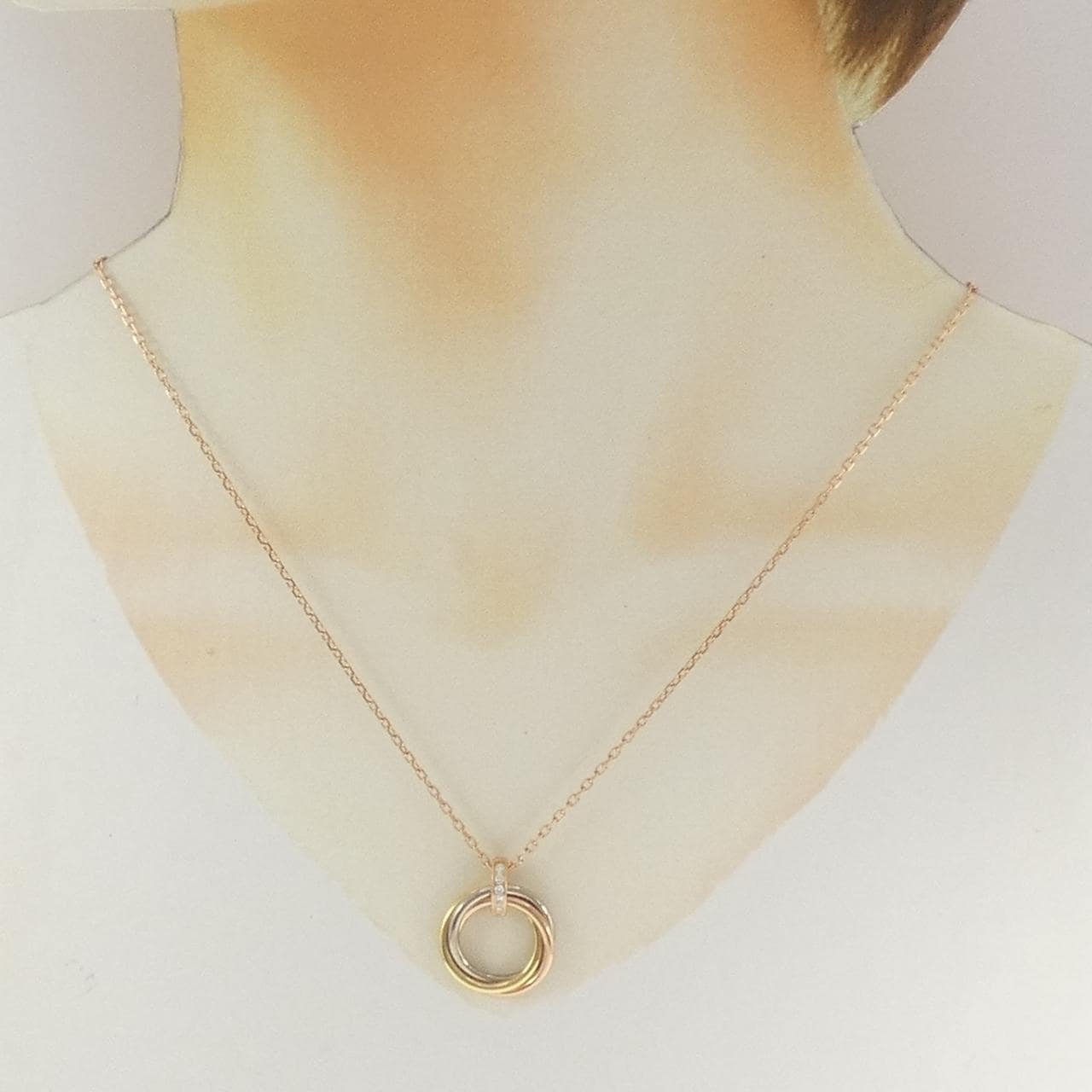カルティエ トリニティ ネックレス