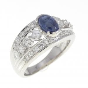PT900 サファイヤ リング 0.78CT