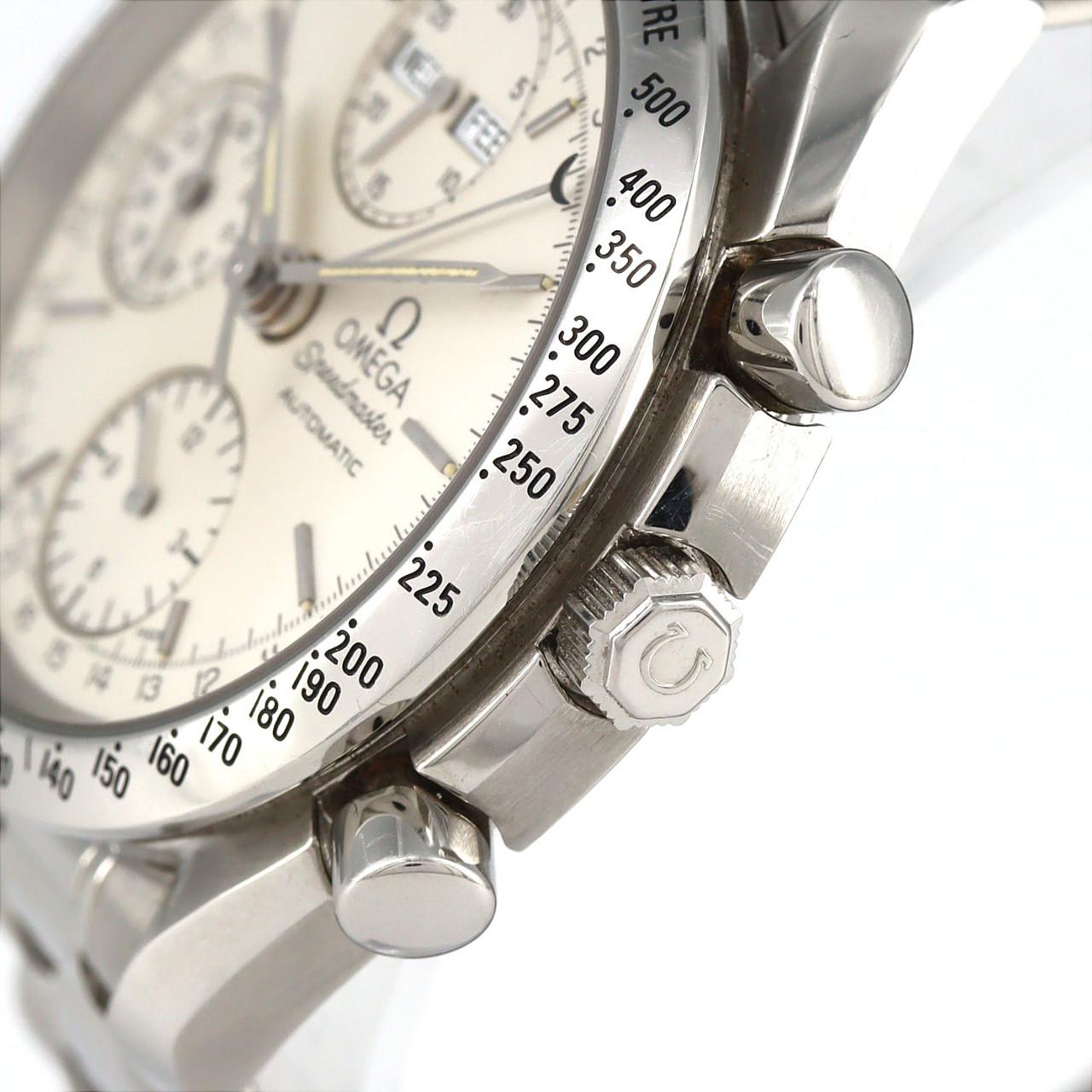 【免保养优惠价】欧米茄超霸系列星期日历腕表 3521.30 不锈钢自动上弦