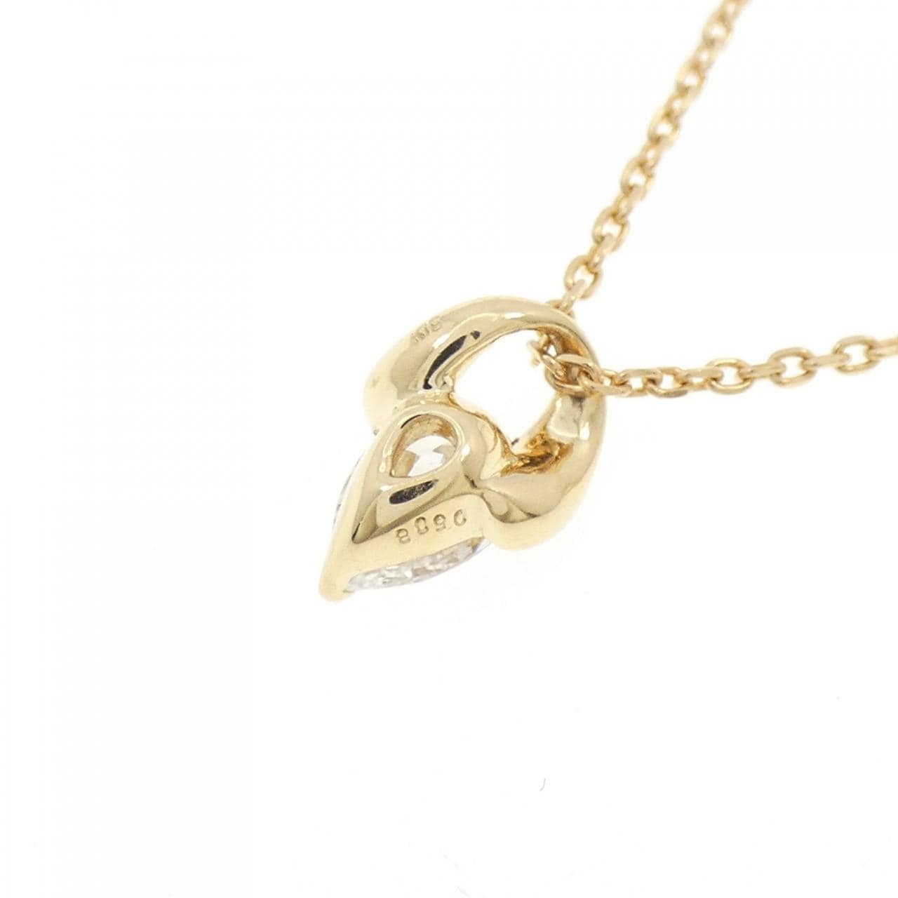 K18YG ダイヤモンド ネックレス 0.508CT
