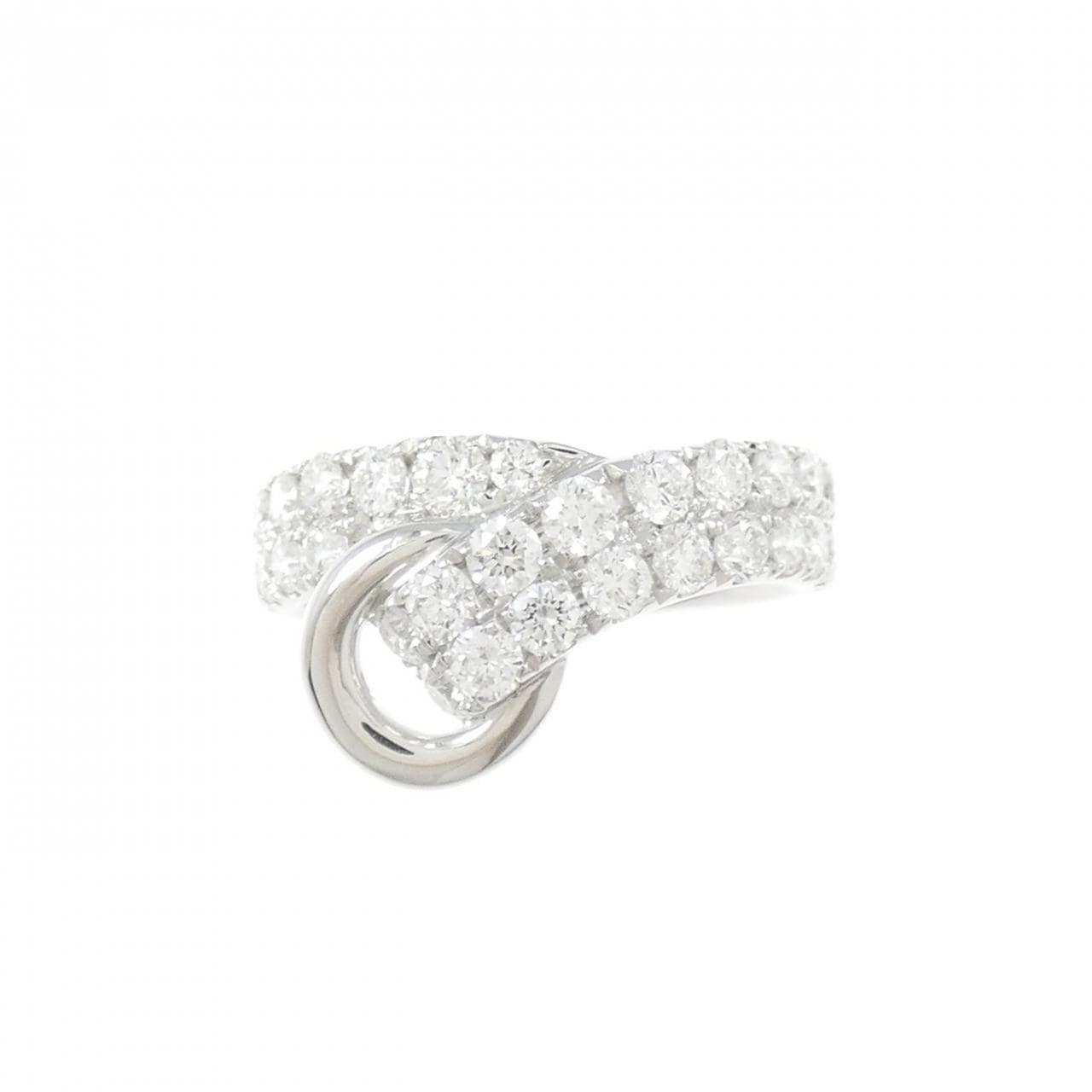 ジュネ ダイヤモンド ピンキーリング 0.82CT