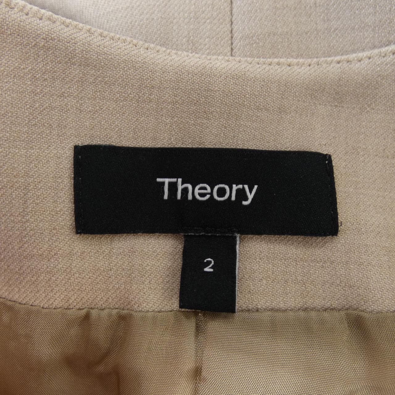 セオリー theory 01-2304105 ノーカラージャケット