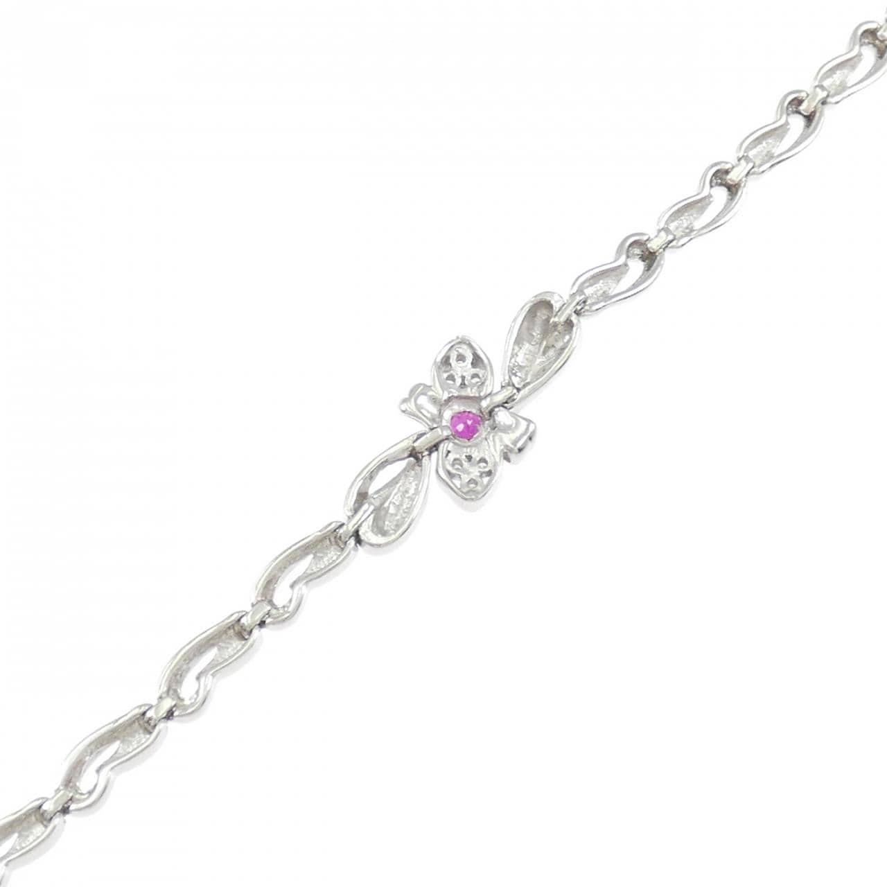 PT850紅寶石手鏈0.13CT