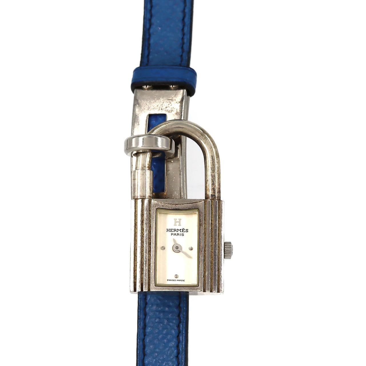 【ノーメンテナンス還元価格】エルメス ケリー シルバー クォーツ