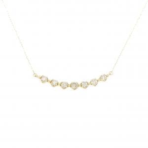 K18YG ダイヤモンド ネックレス 0.30CT