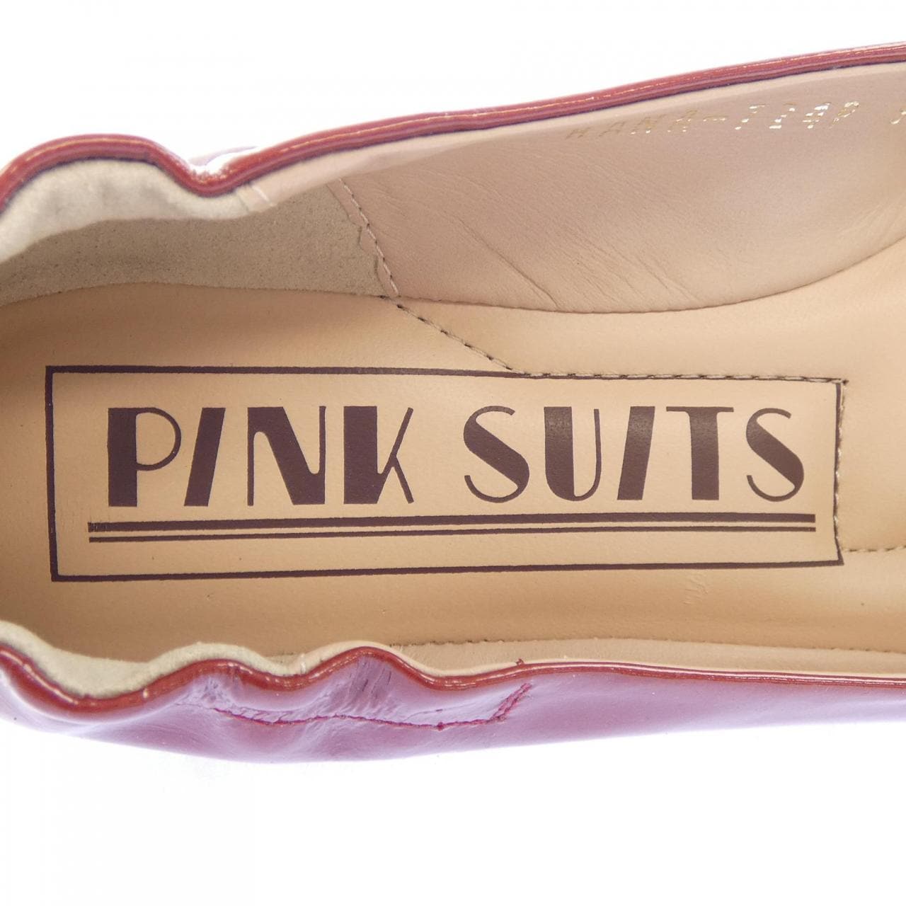 pinksuits フラットシューズ