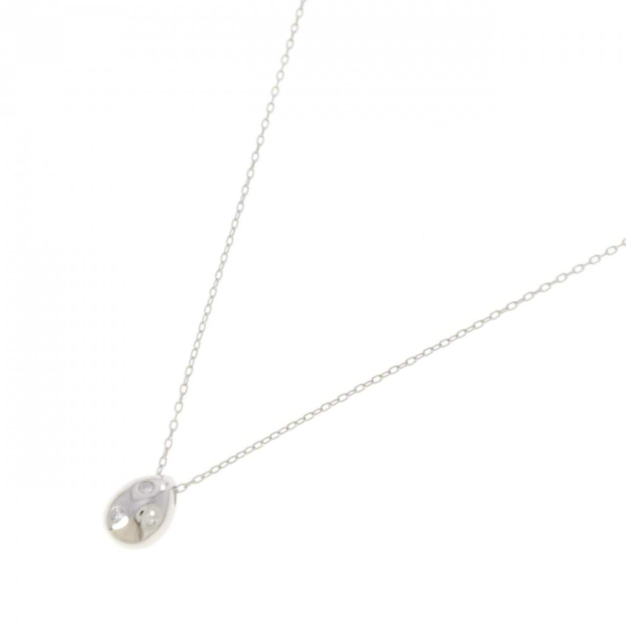 PT900/PT850 ダイヤモンド ネックレス 0.06CT