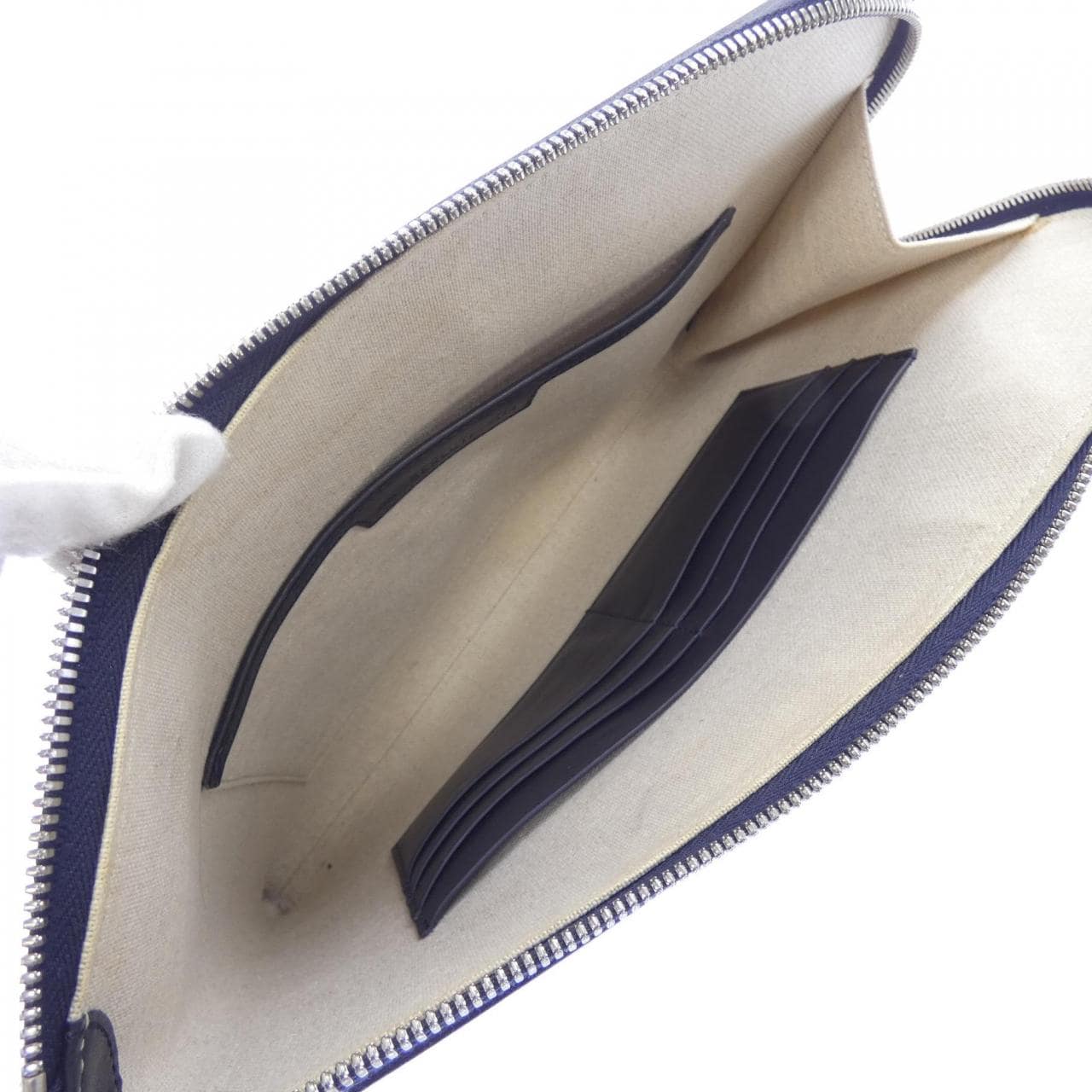 ベルルッティ Berluti ニノGMスクリットアラベスクキャンバスクラッチ BAG