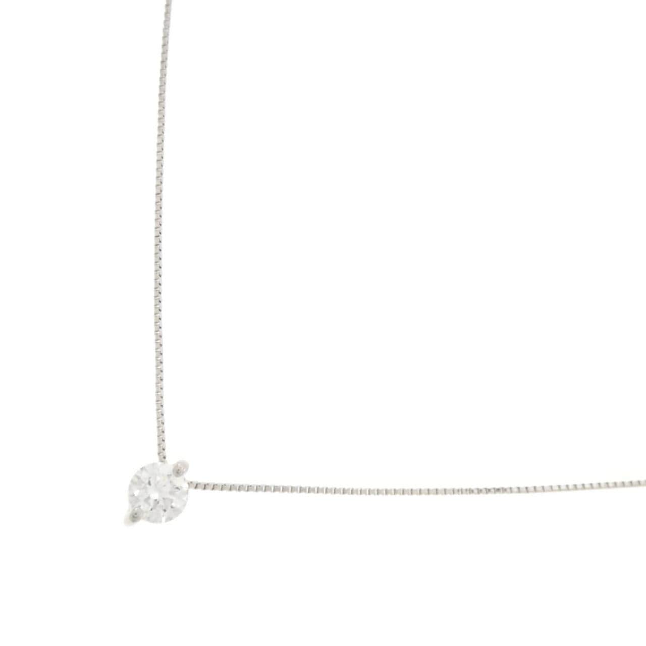 PT950/PT850 ダイヤモンド ネックレス 0.30CT