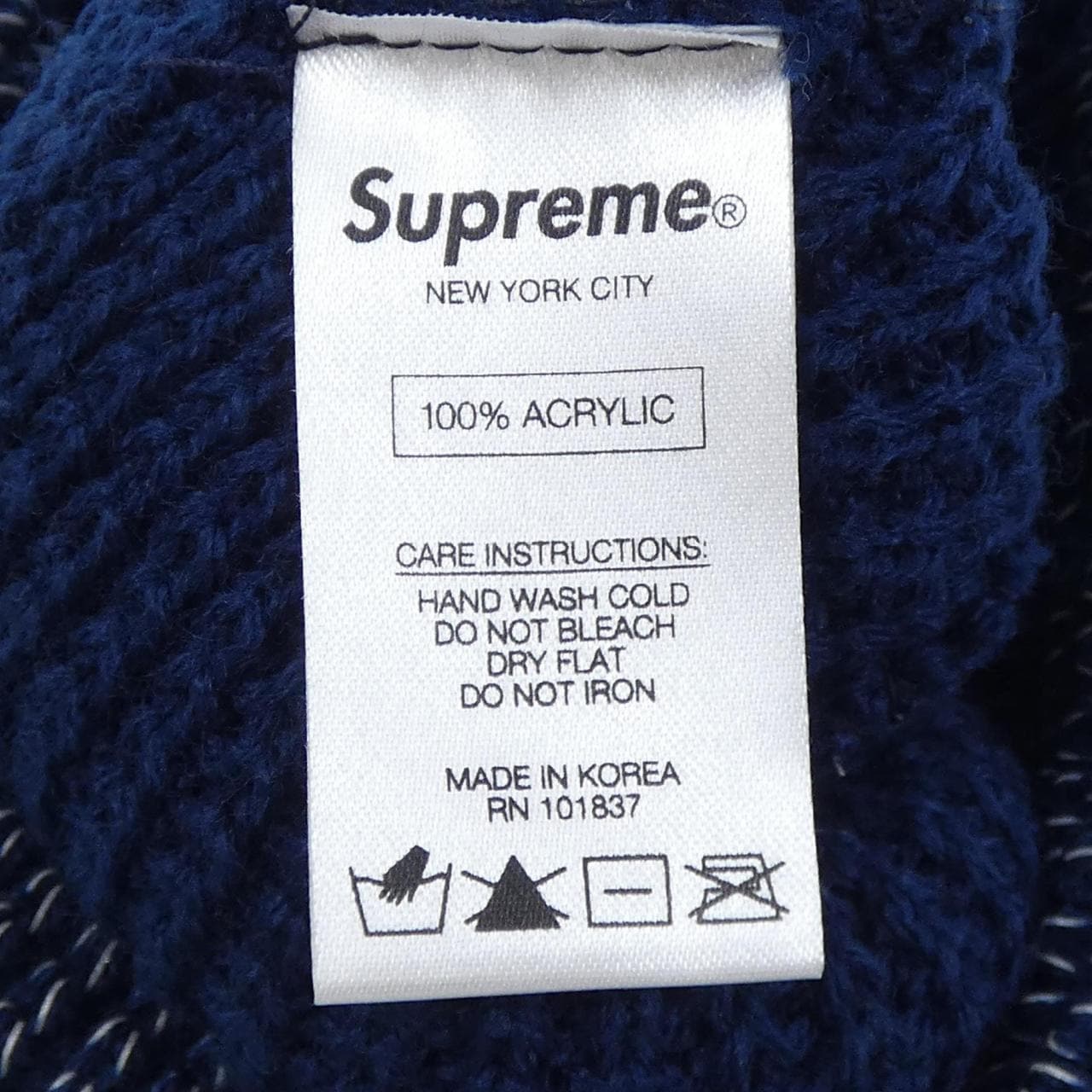 SUPREME至尊針織帽