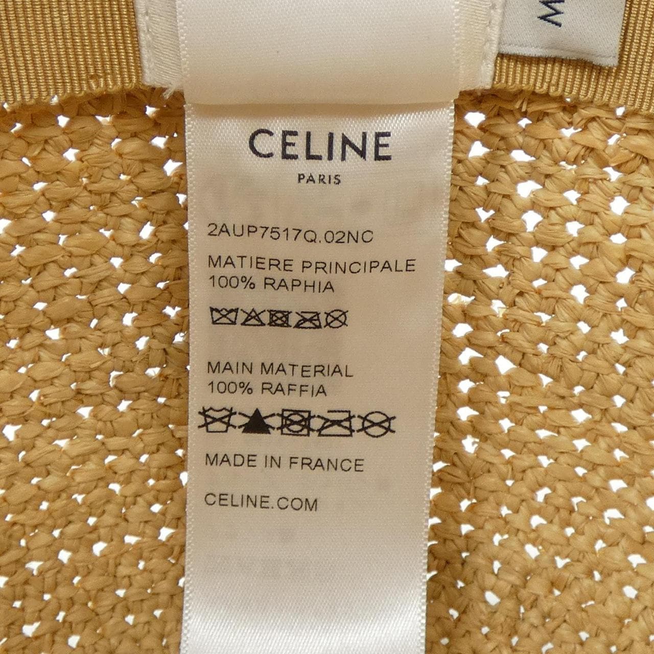 セリーヌ CELINE トリオンフ バケットハット 2AUP7517Q ハット