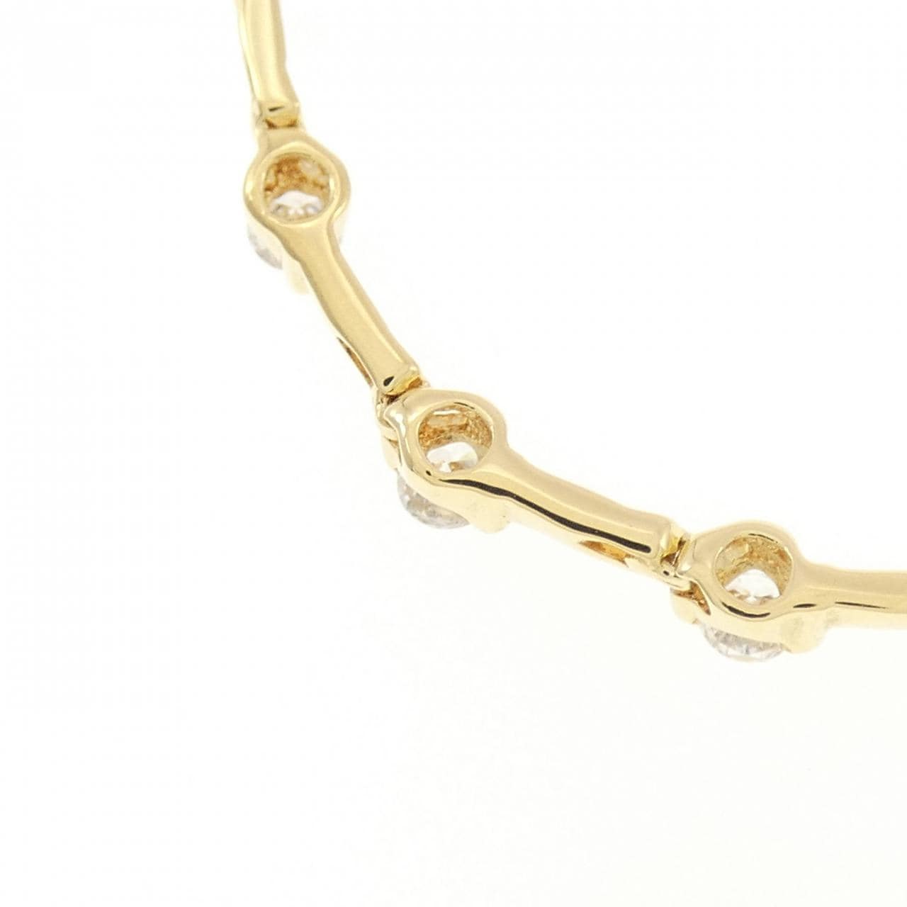 K18YG ダイヤモンド ネックレス 3.277CT