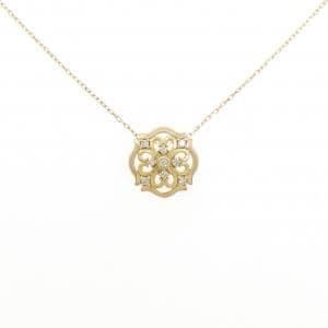 K18YG ダイヤモンド ネックレス 0.08CT