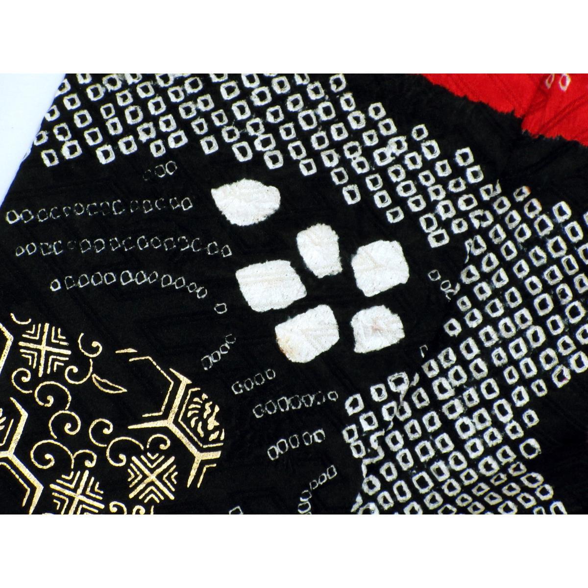 振袖刺繡絞花金彩友禪