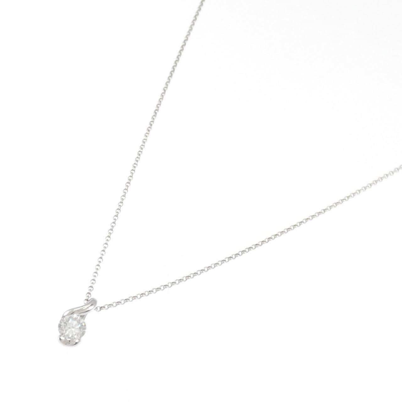 PT900/PT850 ダイヤモンド ネックレス 0.318CT