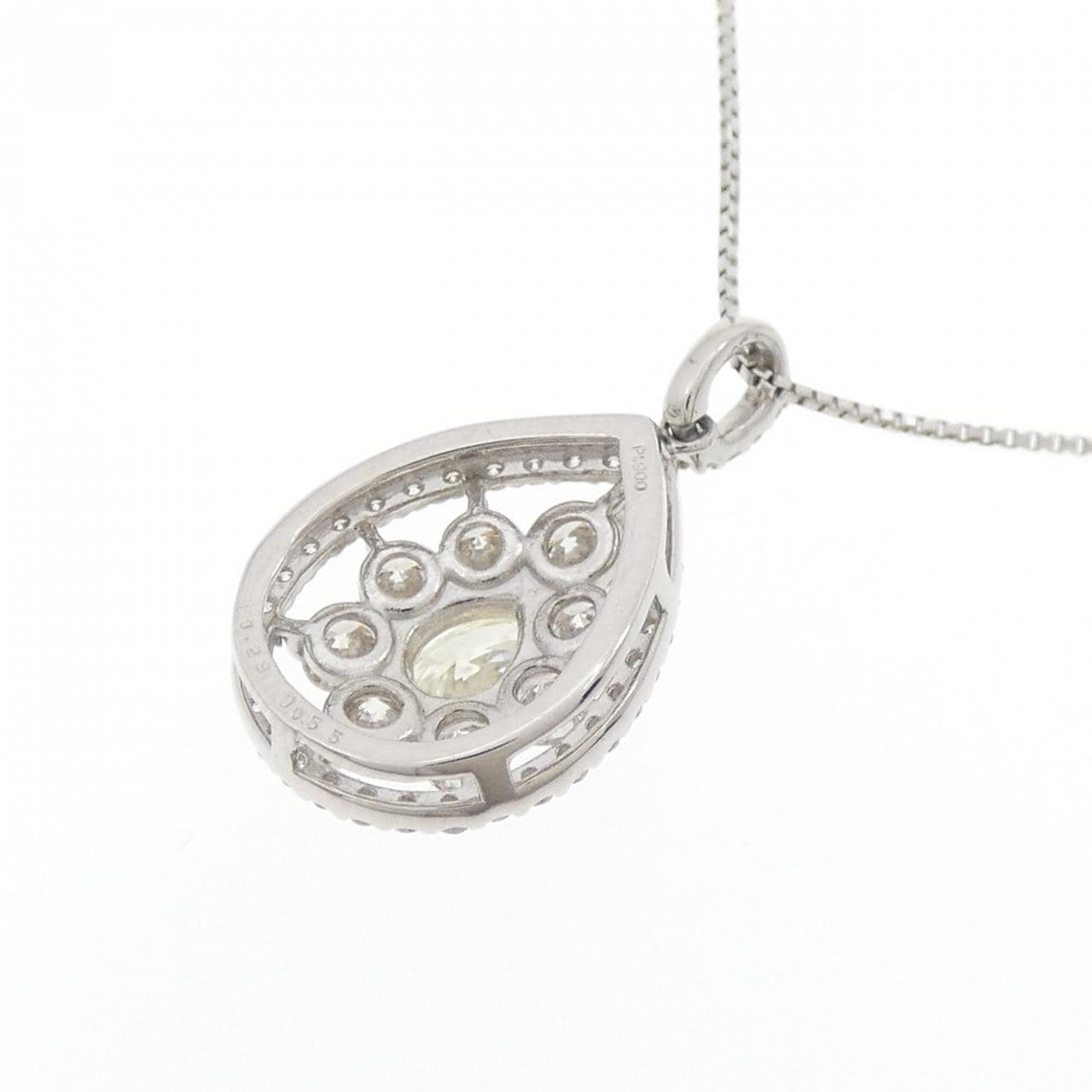 [新品] PT900/PT850鑽石項鍊 0.23CT