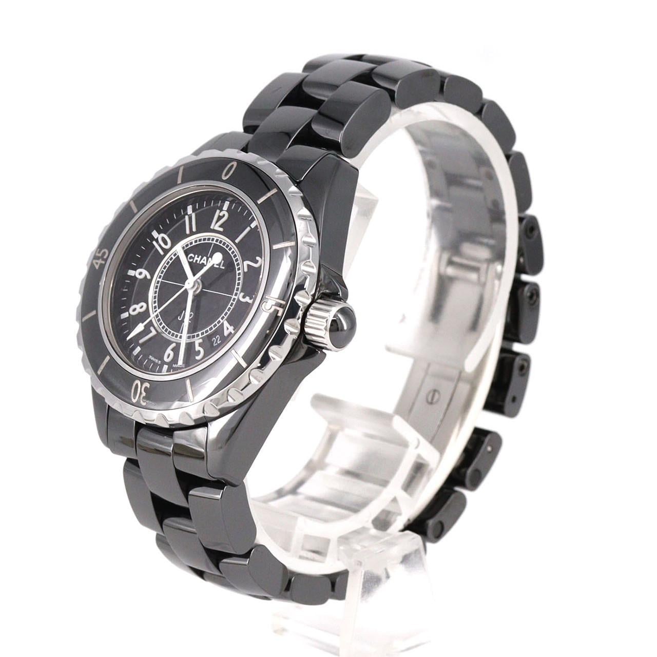 シャネル J12 33mmセラミック H0682 セラミック クォーツ