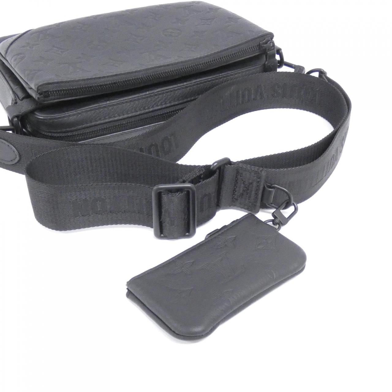 ルイヴィトン モノグラム シャドウ トリオ メッセンジャー M46602 ショルダーバッグ