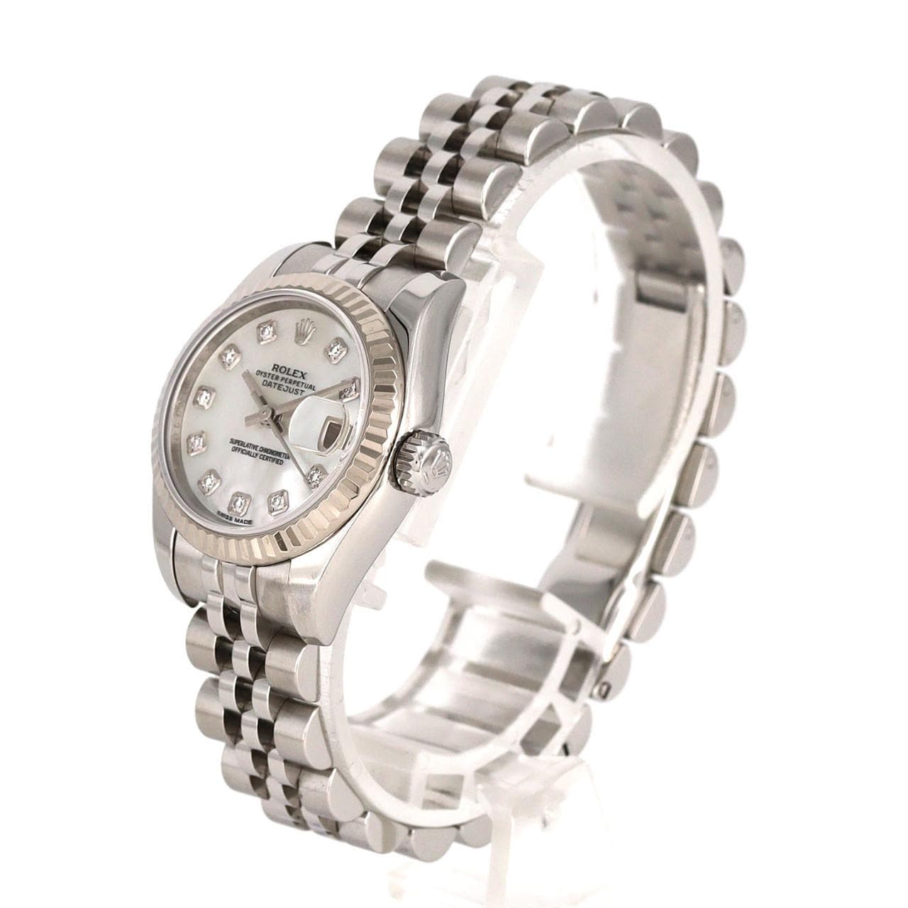 ロレックス デイトジャスト 179174NG SSxWG 自動巻 ランダム番