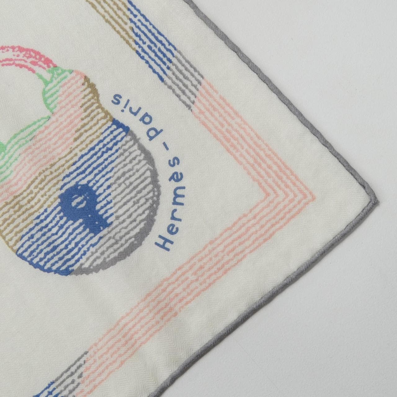 エルメス HERMES INVENTAIRE POETIQUE POUR CONTE SELLIER H244193S カレジェアン140 ショール