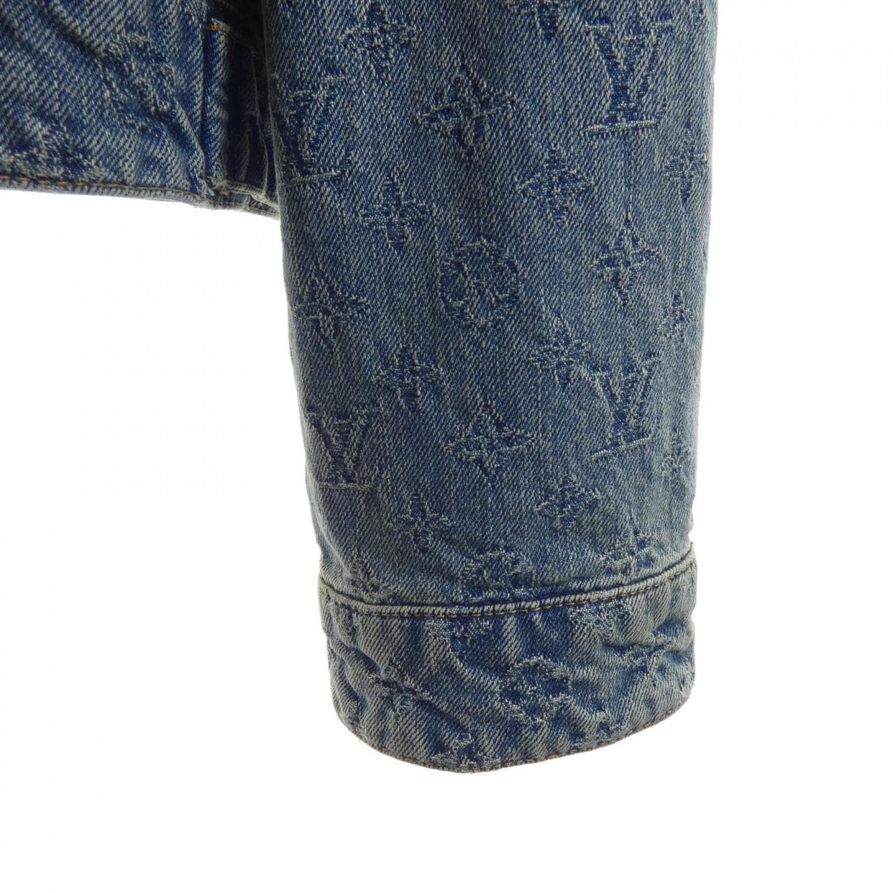 ルイヴィトン LOUIS VUITTON モノグラムジャカードデニムジャケット HRA79WUZD デニムジャケット