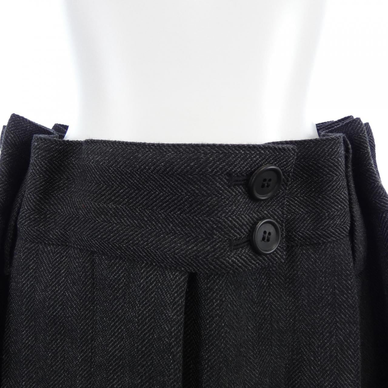 プラダ PRADA シェブロンウールミニスカート P132ZG SOOO 17YU スカート