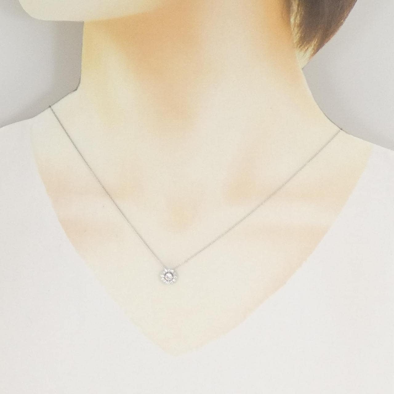フォーエバー　マーク センター オブ マイ ユニバース ネックレス 0.14CT