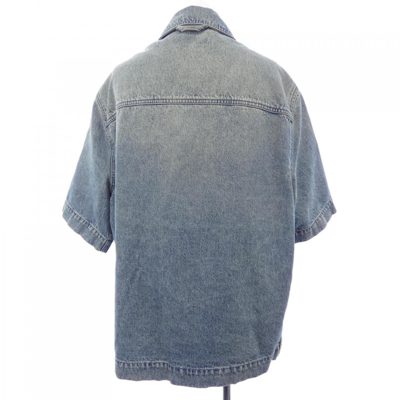 ルイヴィトン LOUIS VUITTON ショートスリーブデニムワークウエアシャツ HOS46WY38 デニムジャケット