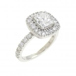 PT ダイヤモンド リング 1.003CT F SI1 ファンシーカット