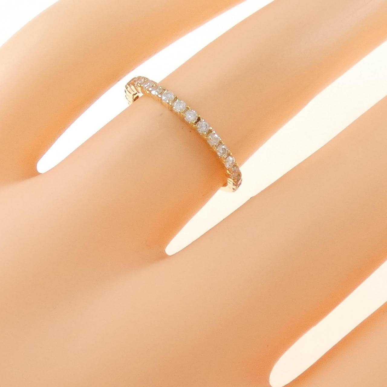 K18YG ダイヤモンド リング 0.23CT