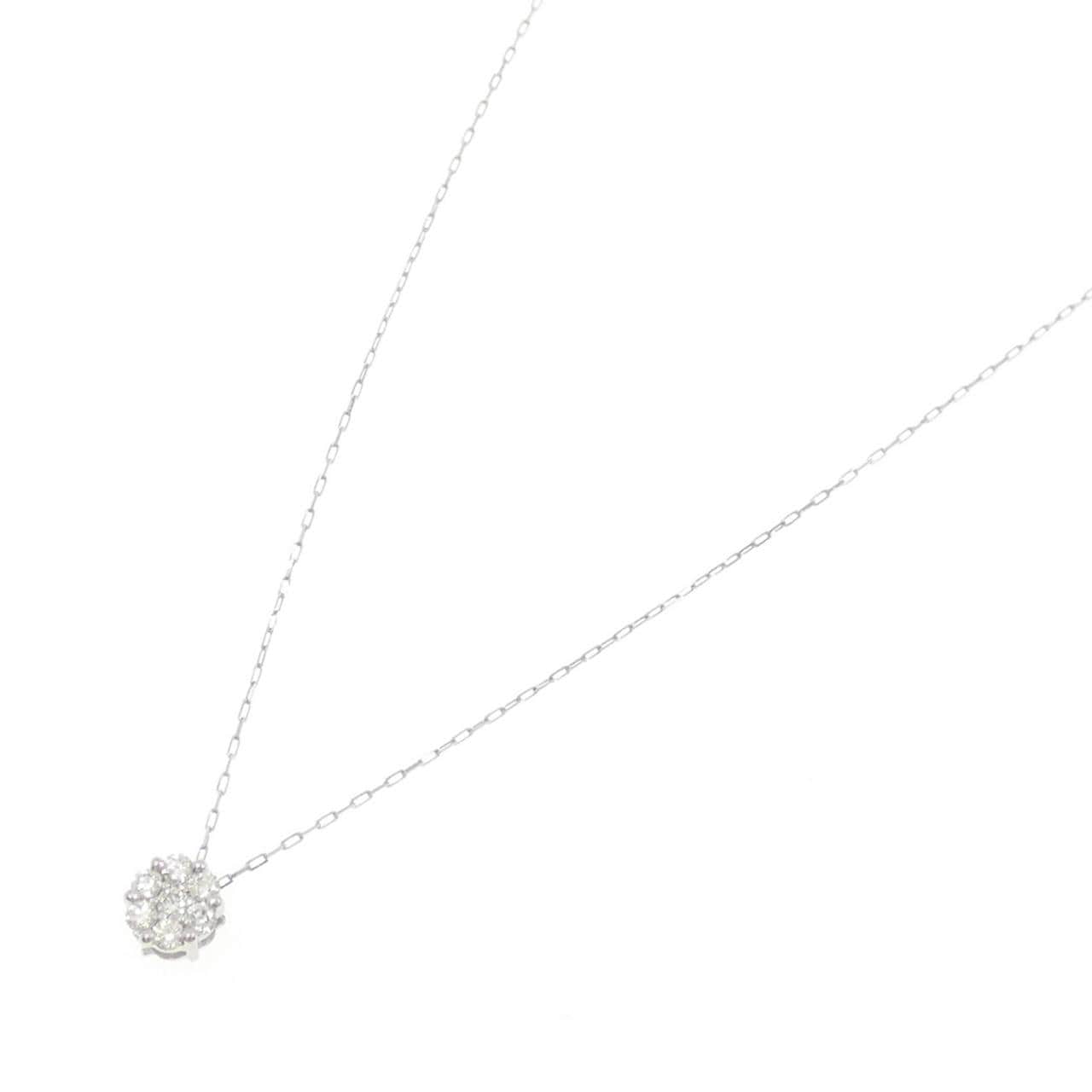 【新品】PT900 ダイヤモンド ネックレス 0.10CT