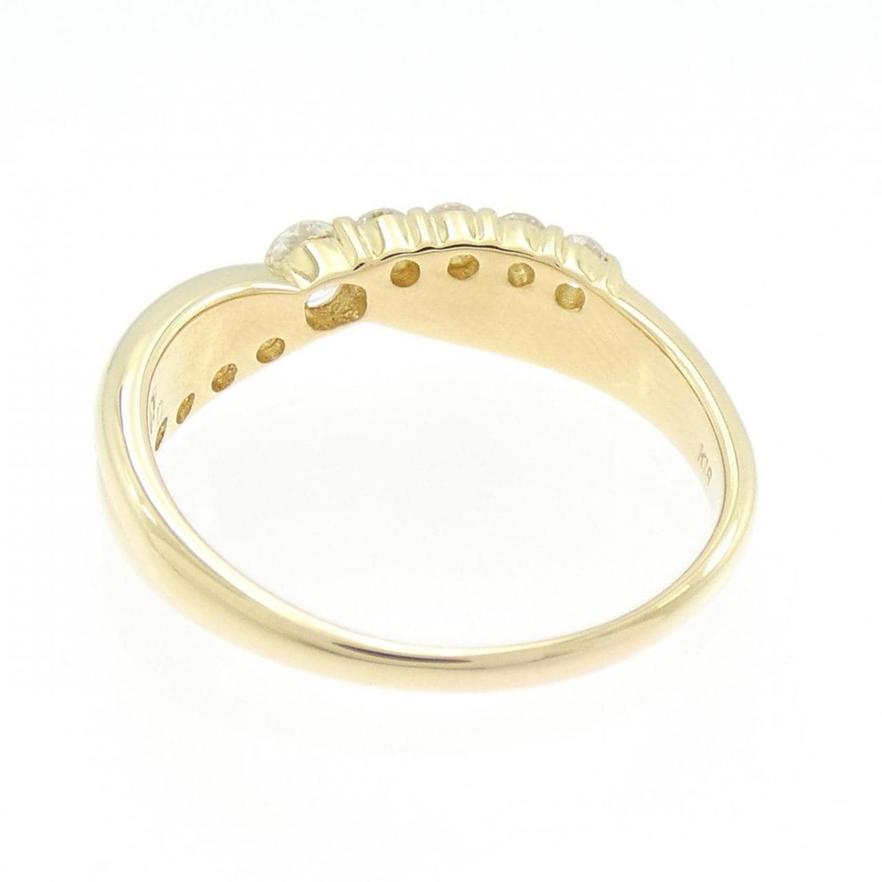 K18YG ダイヤモンド リング 0.51CT