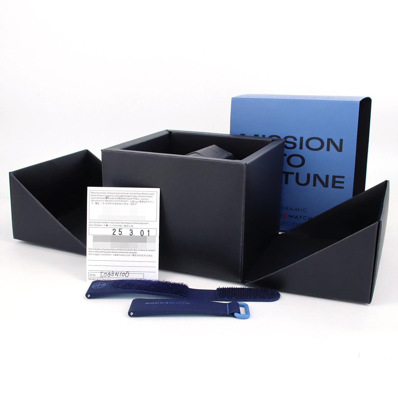 スウォッチ スウォッチxオメガ･ミッショントゥネプチューン S033N100 バイオセラミック クォーツ