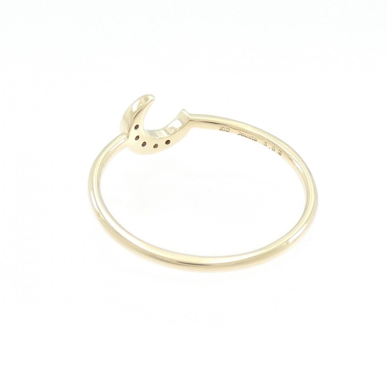ジュエッテ ムーン ダイヤモンド リング 0.03CT