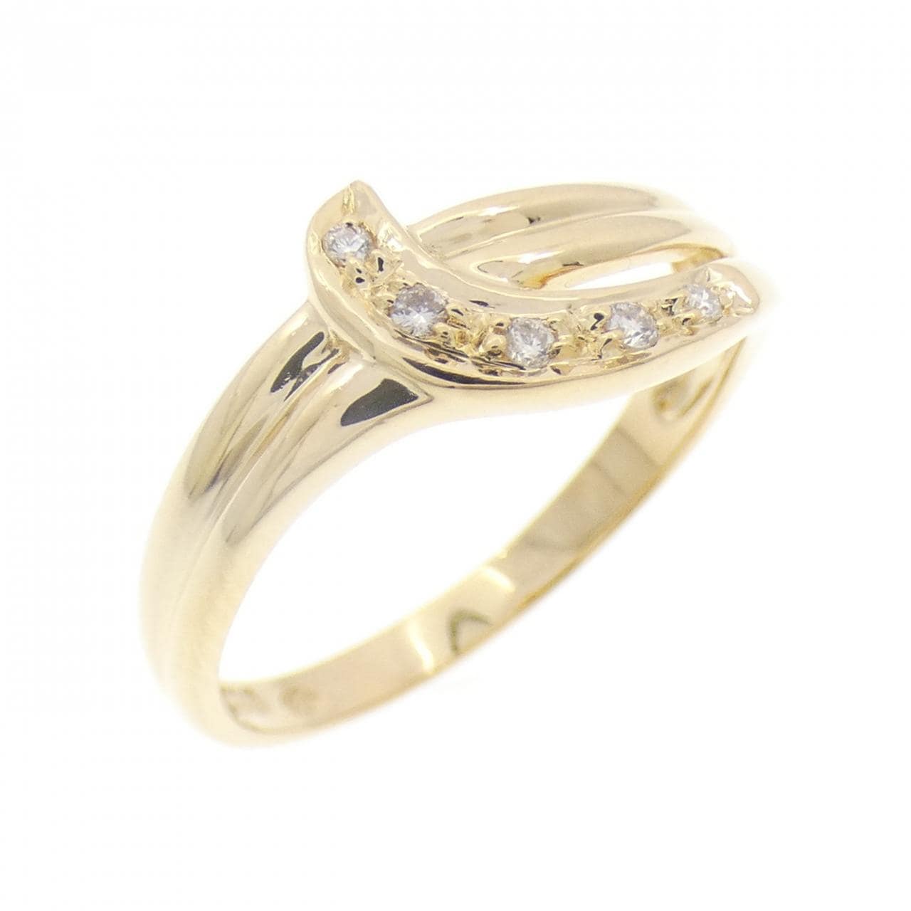 K18YG ダイヤモンド リング