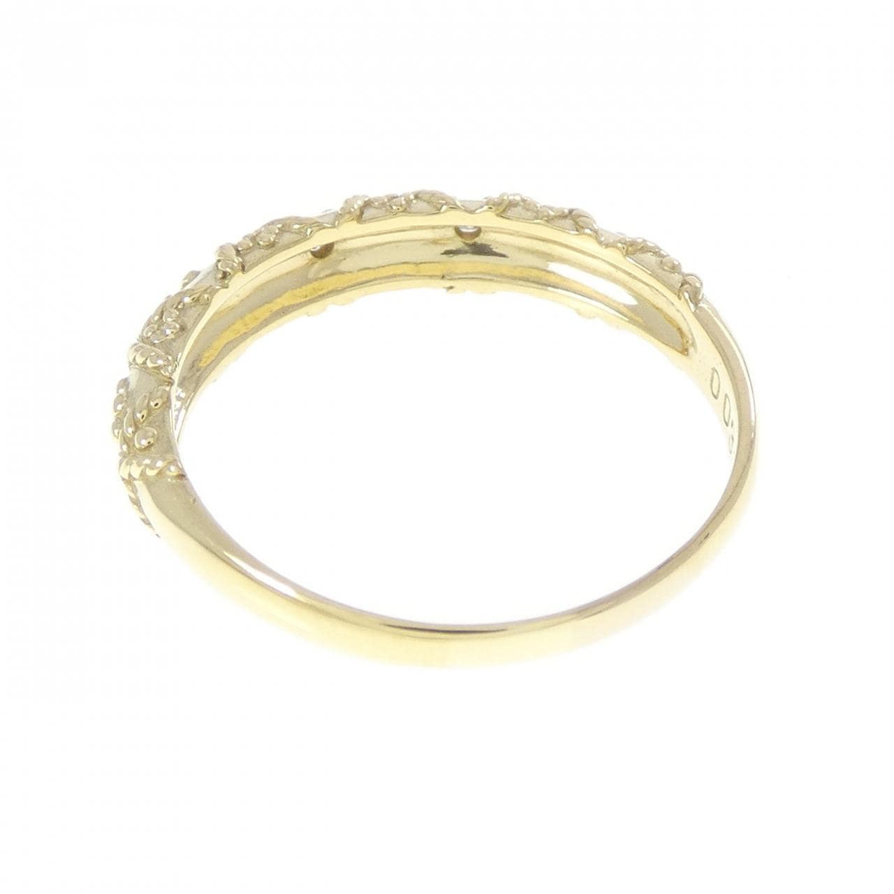 K18YG ダイヤモンド リング 0.03CT