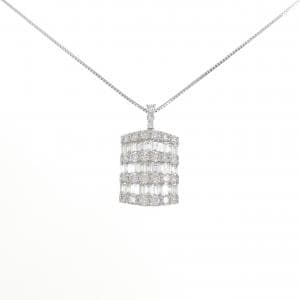 PT900/PT850 ダイヤモンド ネックレス 2.00CT