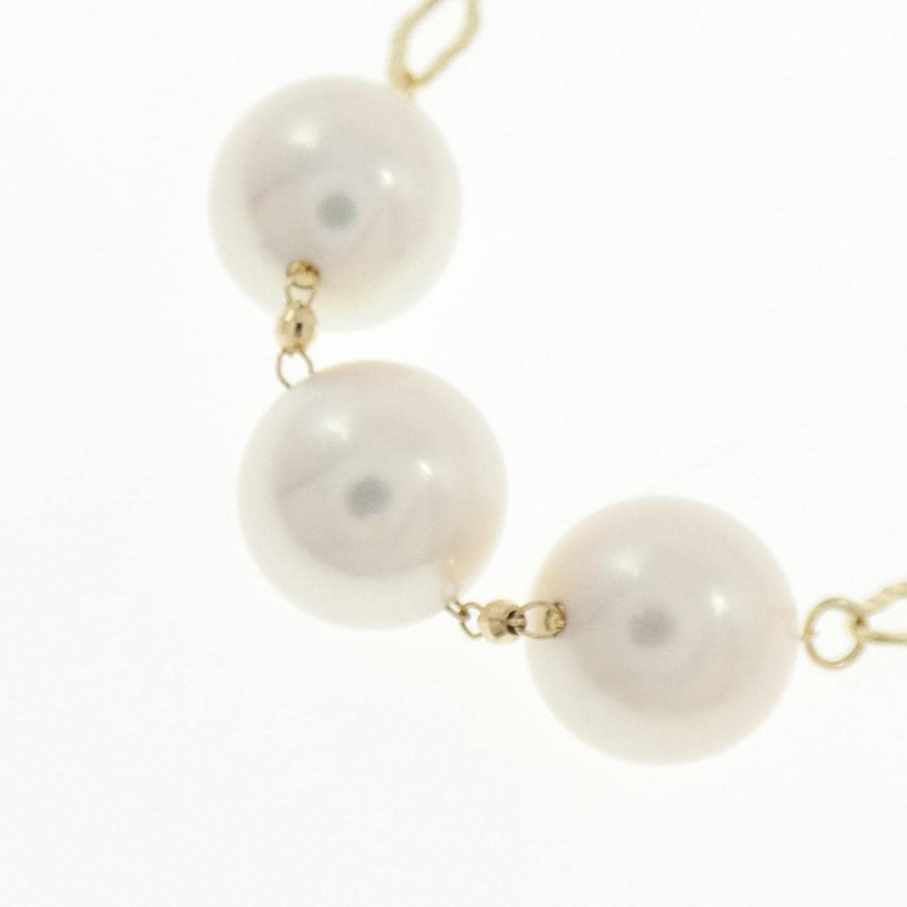 K18YG アコヤパール ネックレス