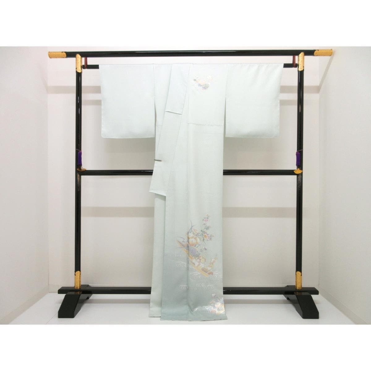 【新品】訪問着【和田光正】　銀彩加工