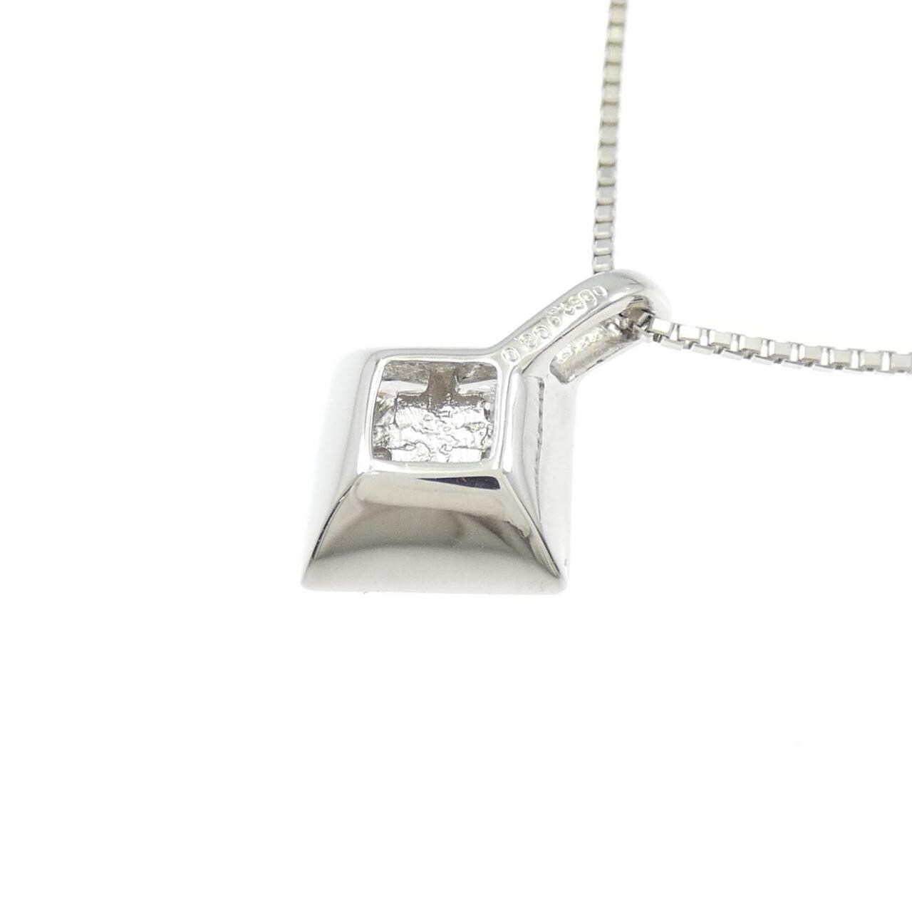 PT900/PT850 ダイヤモンド ネックレス 0.80CT