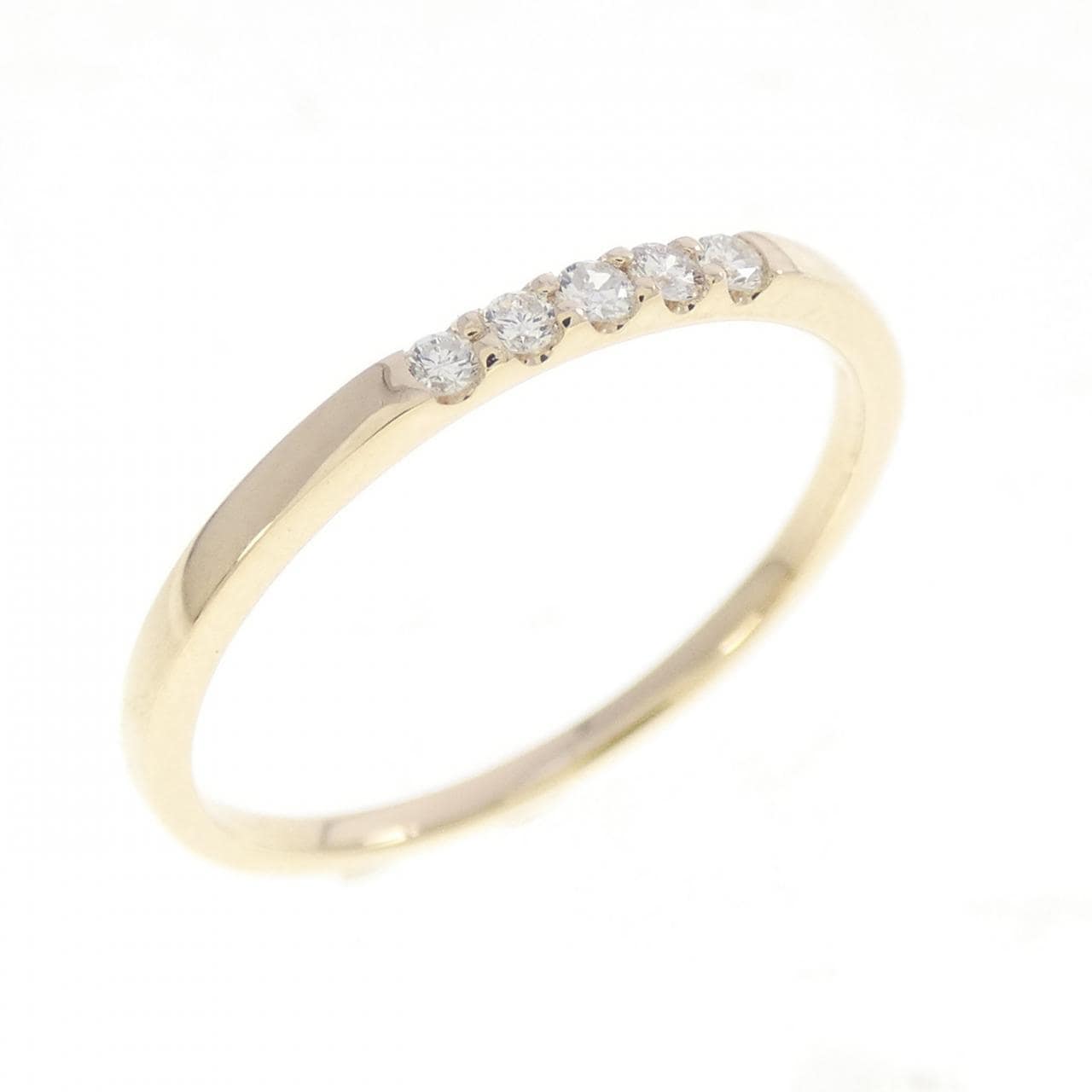 【リメイク】K10YG ダイヤモンド リング 0.07CT